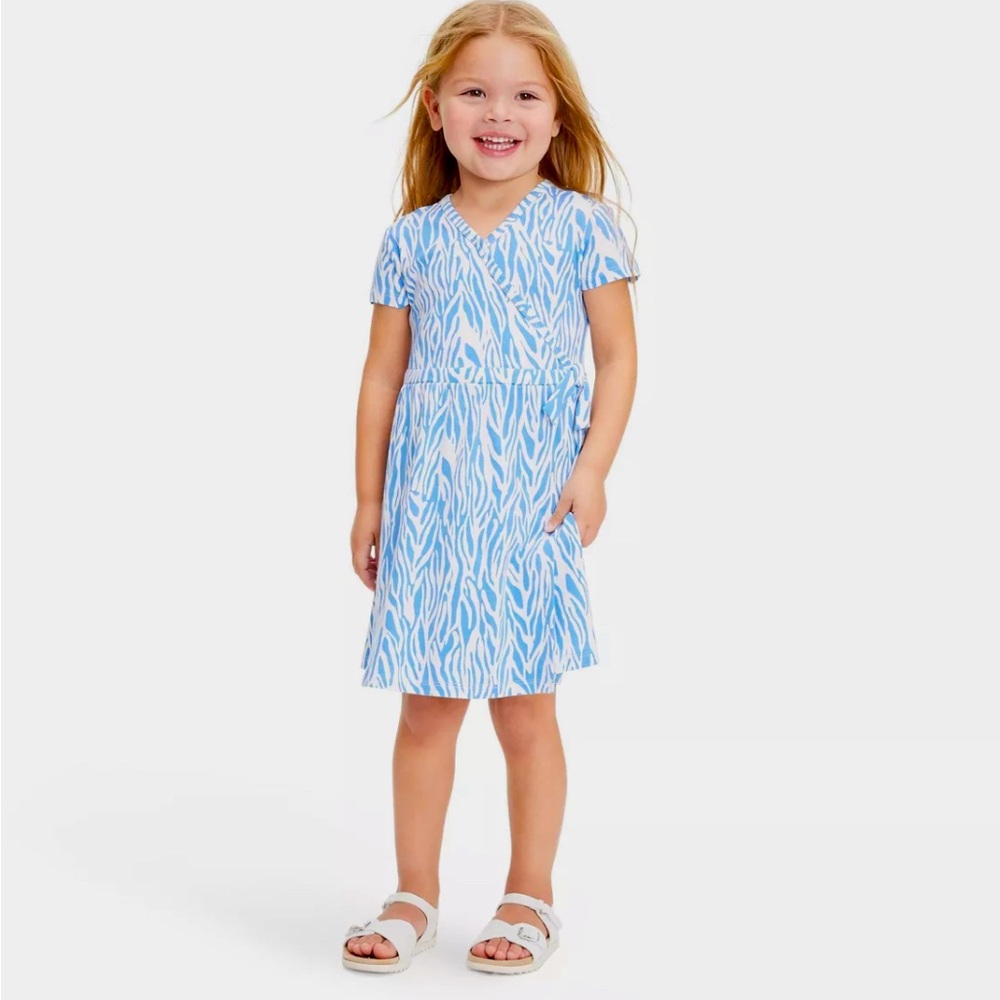 DVF for Target kids faux wrap dress!